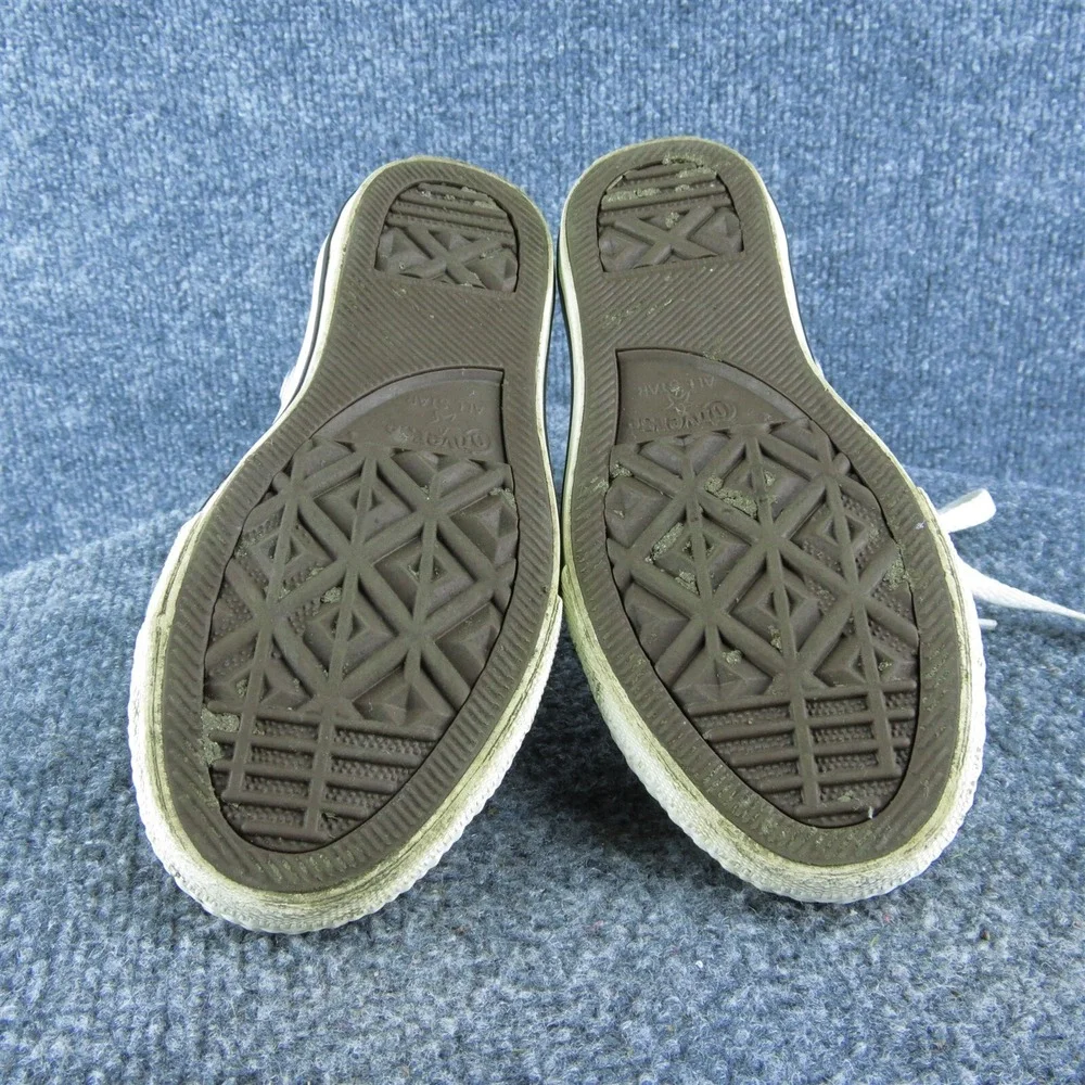 Converse Boys Sneaker Shoes Sz Y 13‎ Medium Athletic Gray Leather Lace Up